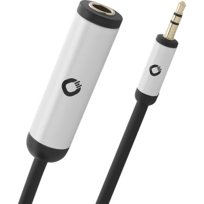 OEHLBACH 60018 I-Connect AD 63/35 Stereo Audio-Adapter 6,3 > 3,5 mm Klinke 15cm