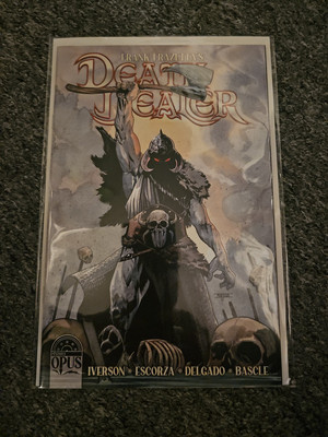 FRANK FRAZETTA DEATH DEALER #7 1:10 Mahmud Asrar variant OPUS COMICS 2022 NM
