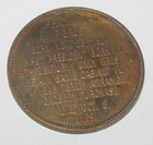 Franklin Pierce President USA Souvenir Token Medal Collector's Coin — photo 2