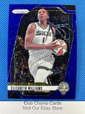 2024 #24 Elizabeth Williams Panini Prizm WNBA Blue Velocity Prizm Sky
