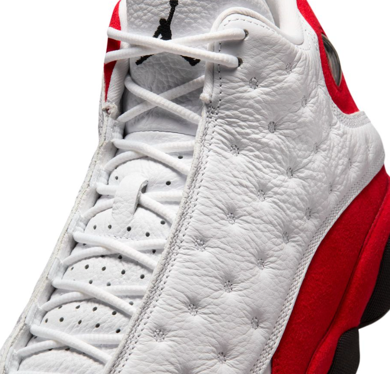 Air Jordan 13 Retro White And University Red Shoes 414571-102 BNWB