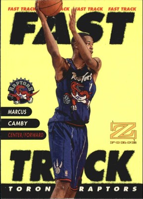 1997-98 Z-Force Fast Track #3 Marcus Camby - NM-MT