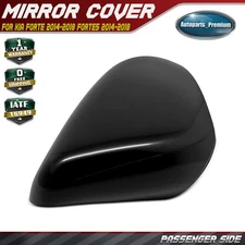 Passenger Side Mirror Cover Cap for Kia Forte Forte5 2014-2018 w/ Manual Folding