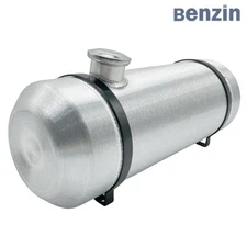 LOWEST PRICE 8''x22'' 4 1/2 Gallons 1/4 NPT Aluminum Spun Gas Tank Fuel Tank