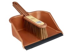 Groundsman Hard Wearing Dustpan And Brush Wide Dust Pan Cleaning Sweeping Garden