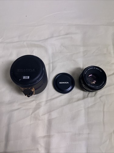 Konica Minolta Hexanon AR 50mm f/1.8 AR Lens For Konica