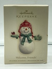 2007 Hallmark Keepsake Welcome Friends! Christmas Ornament - FREE SHIPPING