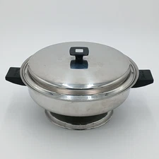 Flavor-Seal 11" Electric Skillet with Lid - Vollrath No. 28 *no power cord*