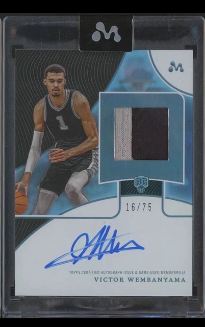 NBA 2023-24 Victor Wembanyama Topps Mercury RPA /75 Chases Packs Read below
