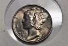 1944  Mercury Dime AU Silver (W8)