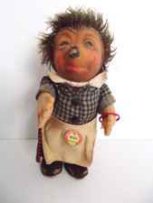 Steiff Vintage Hedgehog Micki The Mother Doll w/Tag 1960s 7" Tall Version