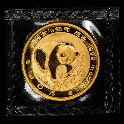 1988 Chinese Gold Panda 1/10 oz — photo from the most recent tracked eBay sale