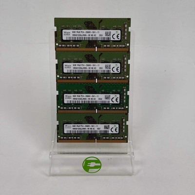 SK Hynix 32GB (4x8GB) Laptop RAM DDR4 2666MHz HMA81GS6JJR8N