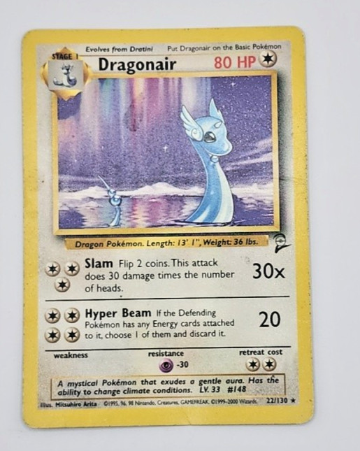 Dragonair Rare Base Set 018/102 HP