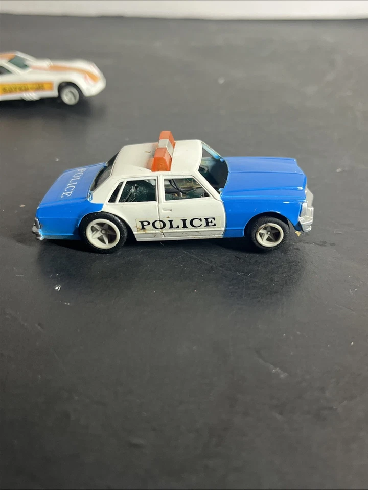 1979 MATCHBOX SPEEDTRACK RACE 'N CHASE MONZA VS. POLICE SLOT CAR PAIR - Image 2 of 4