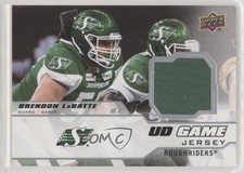 2020 Upper Deck CFL UD Game Jersey Brendon LaBatte #GJ-BL 1u6
