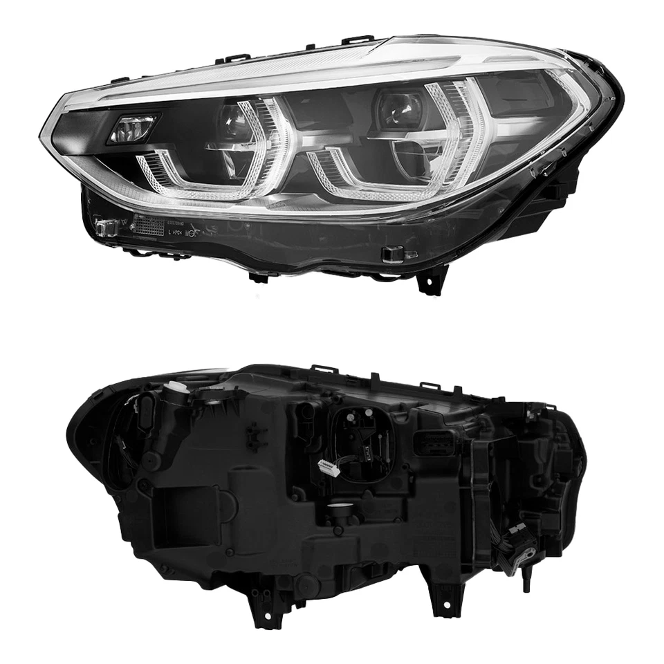 For 2018-2021 BMW X3 X4 Full LED Headlight W/ AFS Left Driver Side 63117466115 Foto 4 de 4