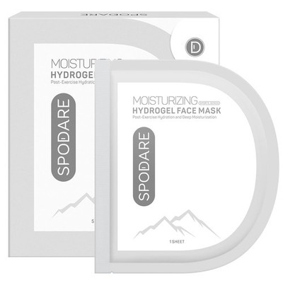 10 Pack Spodare Sports Hydrogel Face Mask Post Workout Hydration Skin Care Masks