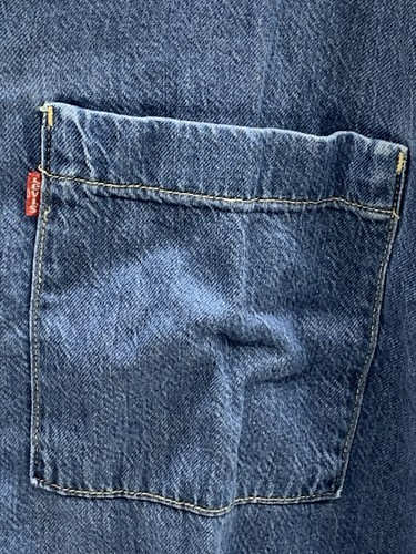 Camisa Levi’s Denim Para Mujer Talla XL Clásica Calce Estándar Viaje Playa Informal - Imagen 7 de 12