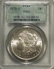 1879-O PCGS MS62 OGH MORGAN SILVER DOLLAR OLD GREEN HOLDER REVERSE TONING
