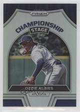 2022 Panini Prizm Championship Stage Silver Prizm Ozzie Albies #CS-3 04br