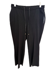 Jones New York  NWT Black Pull On Wide Leg Pants - 1X