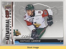 2018-19 Upper Deck CHL Memorial Cup Ambitions Raphael Lavoie #CA-17 READ 00va