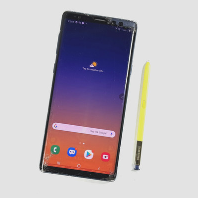 Samsung Galaxy Note9 SM-N960F 128GB Midnight Black Ohne Simlock Dual SIM Smashed 957