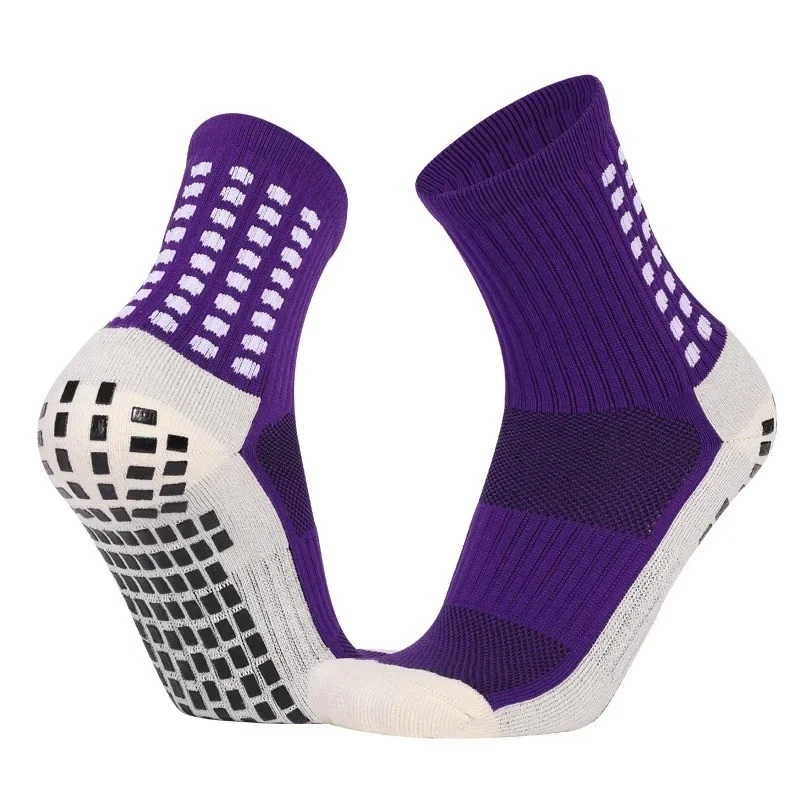 Sports Socks Anti-Slip Skid Hospital Soccer Basketball Football Grip Dots Train