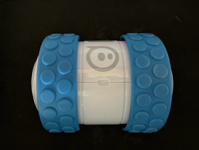 Sphero Ollie 1B01 Phone Controlled Robot Blue & White w Charger