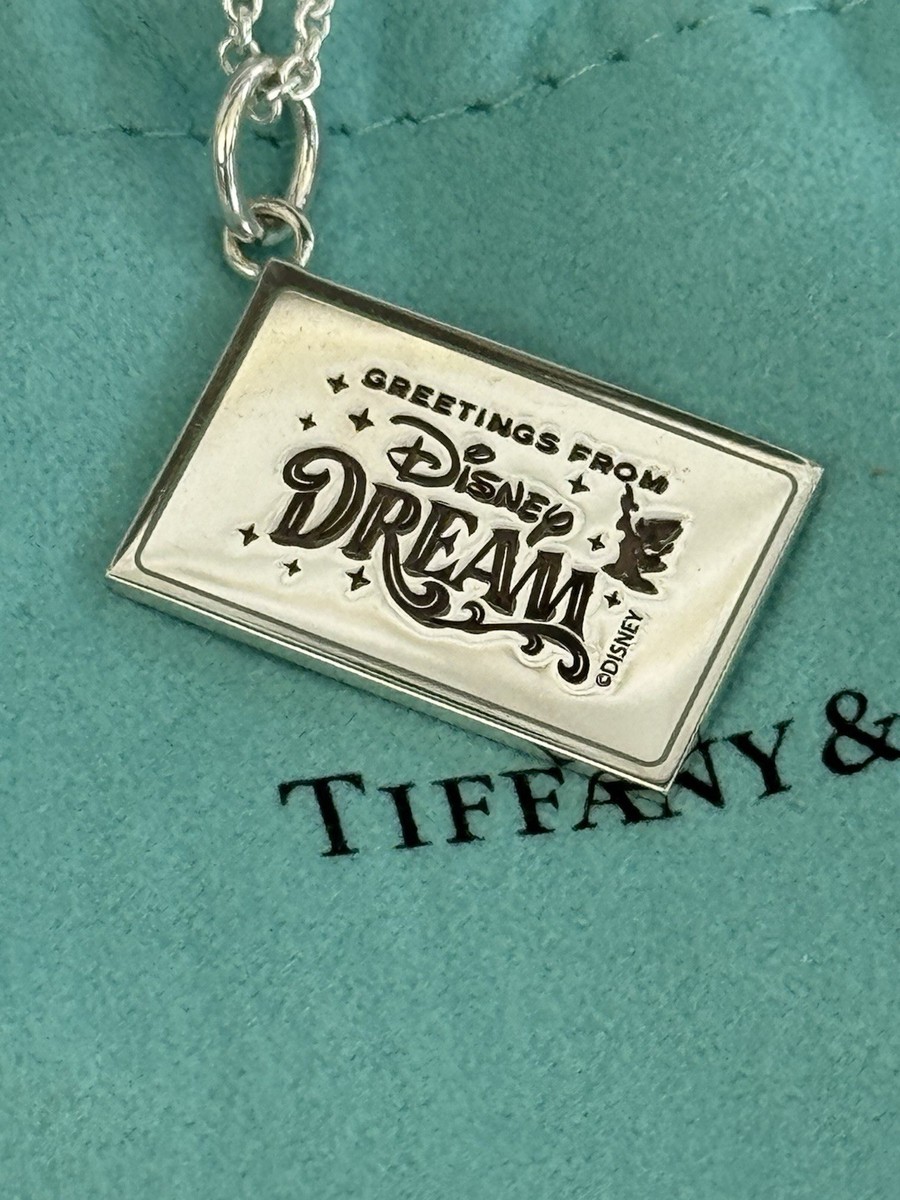 Tiffany & Co. Disney Cruise Line Dream Postcard Silver