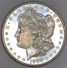 1900 O MORGAN GEM BU+++++ULTRA PROOF LIKE! DEEP LIQUID MIRRORS! UNREAL NR #00518