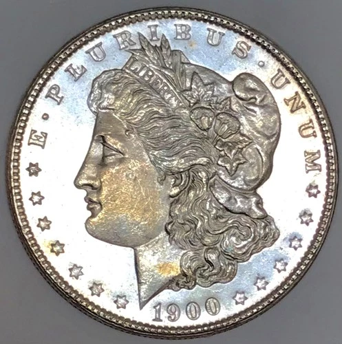 1900 O MORGAN GEM BU+++++ULTRA PROOF LIKE! DEEP LIQUID MIRRORS! UNREAL NR #00518