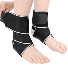 2 Pcs Ankle Brace Ankle Support for Women Men Adjustable Compression Wrap Ank...