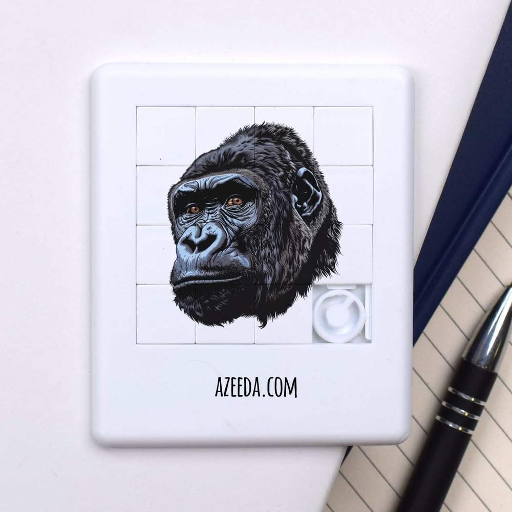 'Gorilla Portrait ' Sliding Puzzle (PZ00036863)