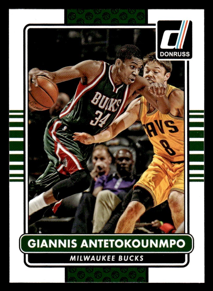 2014-15 Donruss #98 Giannis Antetokounmpo 2nd Year BUCKS