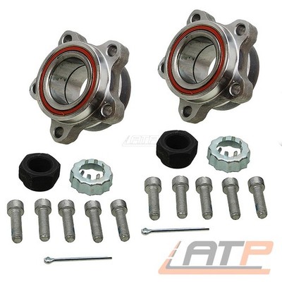 2x RADNABE RADLAGERSATZ RADLAGER SATZ VORNE FÜR FORD TRANSIT 00-06