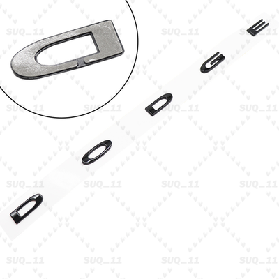 #ad #ad FOR 2014 2023 DURANGO GLOSS BLACK TAILGATE EMBLEM 68081675AB $36.14