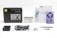 TOP MINT Nikon COOLPIX S4400 Silver 20.1MP Compact Digital Camera 6x JAPAN