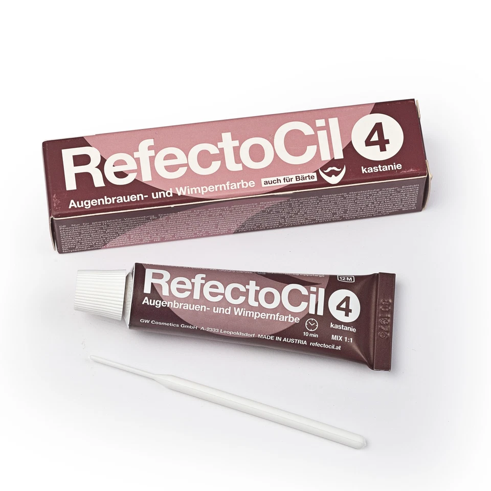 RefectoCil SET Augenbrauen- und Wimpernfarbe 15ml mit Oxidant 100ml & Applikator - Bild 4 von 4