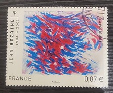 La Poste France Timbre oblitéré « Jean Bazaine – Plongée » 0,87€ 2011