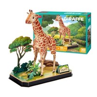 Cubic Fun 3D Puzzle Giraffe, 43 Teile, Tiere