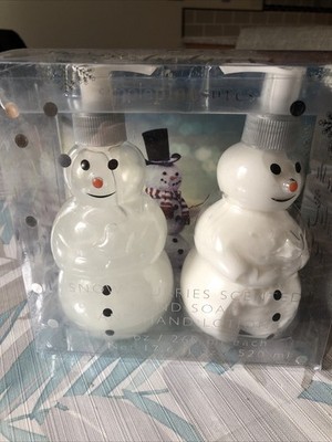Simple Pleasures Snowflakes Scented Hand Soap And Lotion - NEW