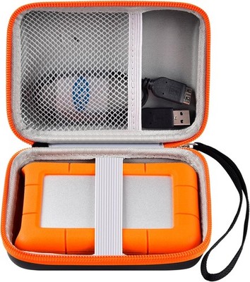 Casmilee Festplattentasche für LaCie Rugged Mini 1TB 2TB 4TB 5TB HDD | Tragbare