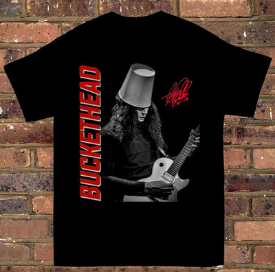 Buckethead Reprint Short Sleeve Black T-shirt