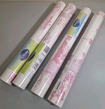 Image of Disney Princess Toile Pink Wallpaper Rolls X 4 - New And Sealed