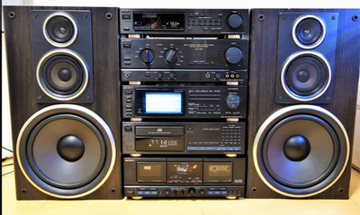 【希少】ソニー バブルコンポ LIBERTY LBT-V810 Fully Serviced Sony Liberty LBT-V810 CD Cassette Stereo System