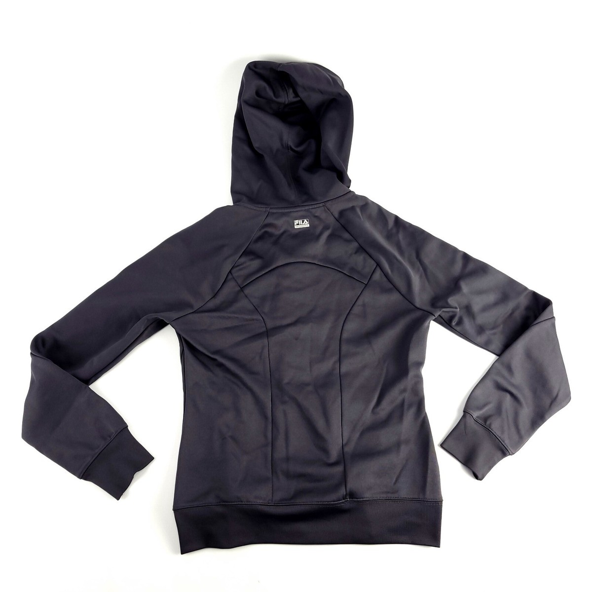 FILA ジップアップジャケット レディース サイズM Fila Sport Women's Gray Zip Up Hoodie Athletic Active Jacket