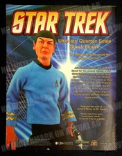 Star Trek Mr. Spock Figure Diamond Select Toys 2008 Print Magazine Ad Poster