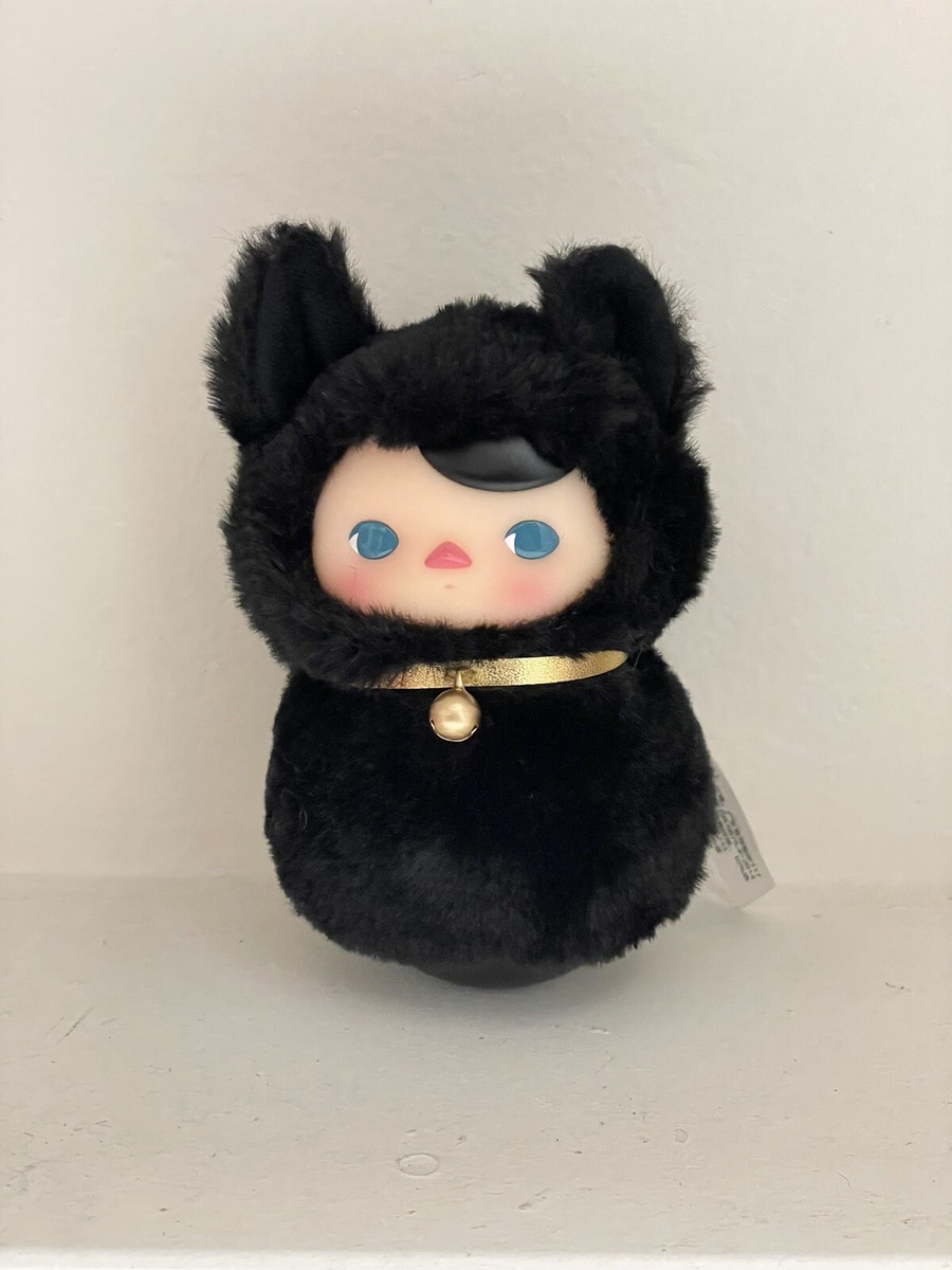 Pop Mart Pucky Roly Poly Kitty Vinyl Plush Series - Black Cat